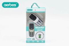 Aerbes Mini mobitel 2xSIM tamnoplavi