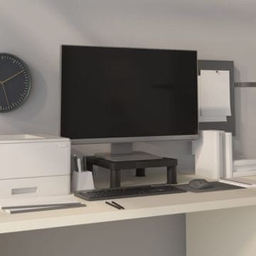 Vidaxl Stalak za monitor, crni, 33,5 x 34 x 10,5 cm