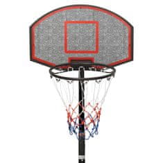 Vidaxl Košarkaški stalak crni 216 - 250 cm od polietilena
