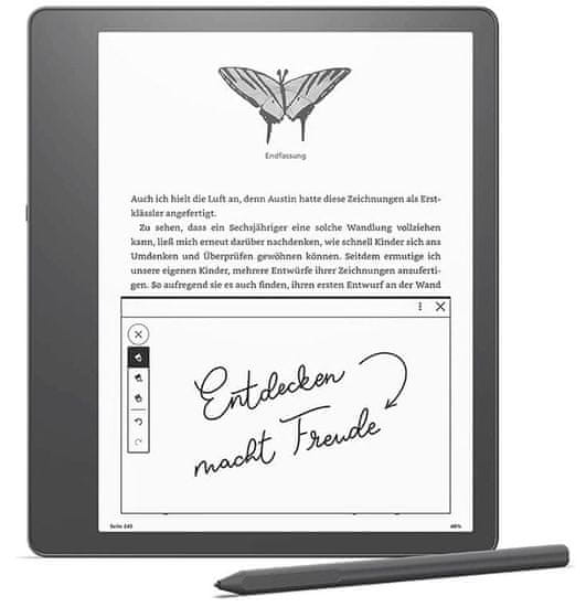 Amazon Kindle Scribe 2022 e-čitač, 16 GB, WiFi, Basic Pen, crna (B09BS5XWNS)