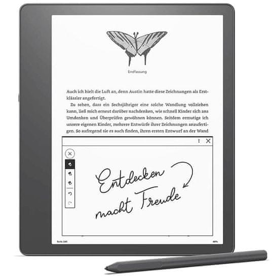 Amazon Kindle Scribe 2022 e-čitač, 32 GB, WiFi, Premium Pen, crna (B09BSQ365J)