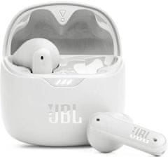 JBL Tune Flex Bluetooth bežične slušalice, bijele