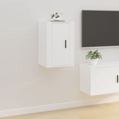 Vidaxl Zidni TV ormarići, 2 kom, bijeli, 40x34,5x60 cm