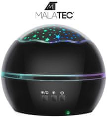 Izoxis Projektor noćnog neba Deluxe crni Malatec 16857
