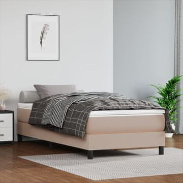Vidaxl Okvir za krevet Cappuccino 90x200 cm umjetna koža