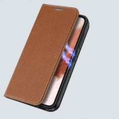 Dux Ducis Skin X2 preklopna maska za Samsung Galaxy S23 Plus, smeda