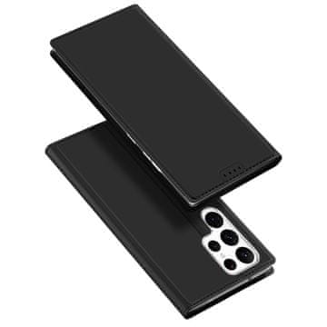 Dux Ducis Skin Pro preklopna maska za Samsung Galaxy S23 Ultra, crno