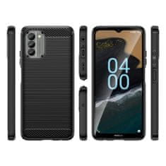 MG Carbon silikonska maska za Nokia G400, crno