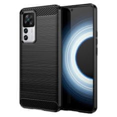 MG Carbon silikonska maska za Xiaomi 12T Pro / Xiaomi 12T, crno