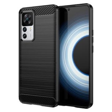 MG Carbon silikonska maska za Xiaomi 12T Pro / Xiaomi 12T, crno