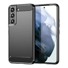 MG Carbon silikonska maska za Samsung Galaxy S23 Plus, crno