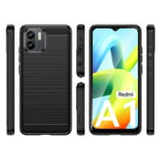 MG Carbon silikonska maska za Xiaomi Redmi A1, crno