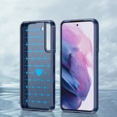 MG Carbon silikonska maska za Samsung Galaxy S23 Plus, plava