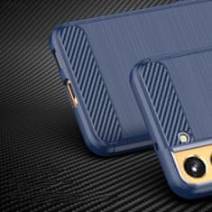 MG Carbon silikonska maska za Samsung Galaxy S23 Plus, plava