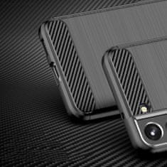 MG Carbon silikonska maska za Samsung Galaxy S23, crno
