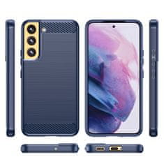 MG Carbon silikonska maska za Samsung Galaxy S23 Plus, plava