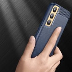 MG Carbon silikonska maska za Samsung Galaxy S23 Plus, plava