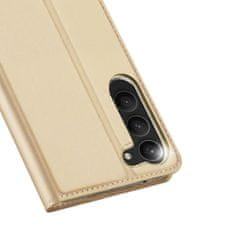 Dux Ducis Skin Pro preklopna maska za Samsung Galaxy S23 Plus, zlato