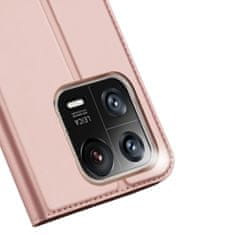 Dux Ducis Skin Pro preklopna maska za Xiaomi 13 Pro, ružičasta