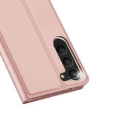 Dux Ducis Skin Pro preklopna maska za Samsung Galaxy S23 Plus, ružičasta