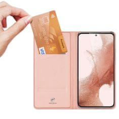 Dux Ducis Skin Pro preklopna maska za Samsung Galaxy S23 Plus, ružičasta