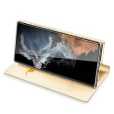 Dux Ducis Skin Pro preklopna maska za Samsung Galaxy S23 Ultra, zlato