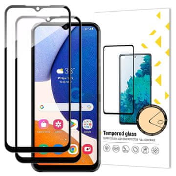 MG Full Glue 2x zaštitno staklo za Samsung Galaxy A14 5G, crno