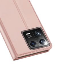 Dux Ducis Skin Pro preklopna maska za Xiaomi 13, ružičasta