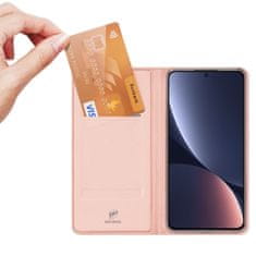 Dux Ducis Skin Pro preklopna maska za Xiaomi 13, ružičasta