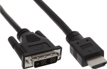 Cabletech HDMI kabel - DVI 18+1, 10m