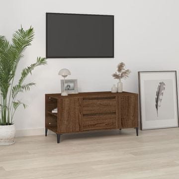 Vidaxl TV ormarić smeđi hrast 102x44,5x50 cm