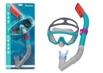slomart Set za ronjenje BESTWAY - maska i disalica, plavi (14+ god)