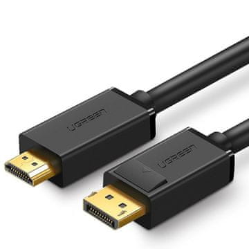 Ugreen DisplayPort na HDMI 4K 30Hz 32 AWG 2m crni jednosmjerni kabel