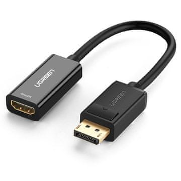 Ugreen DisplayPort (muški) na HDMI (ženski) 1080P 60Hz 12bit jednosmjerni adapter crne boje