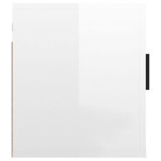 Vidaxl Zidni TV ormarići, 2 kom., Bijeli, Sjajni, 40x34,5x40 cm