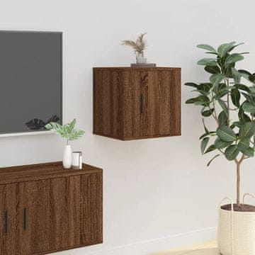 Vidaxl Zidni TV ormarić smeđi hrast 40x34,5x40 cm