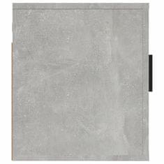 Vidaxl Zidni TV ormarići, 2 kom, betonsko sivi, 40x34,5x40 cm