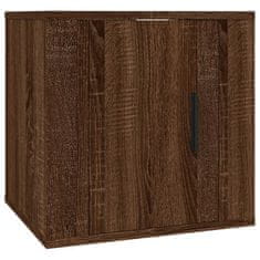 Vidaxl Zidni TV ormarići, 2 kom, smeđi hrast, 40x34,5x40 cm