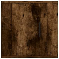 Vidaxl Zidni TV ormarić Boja dimljenog hrasta 40x34,5x40 cm