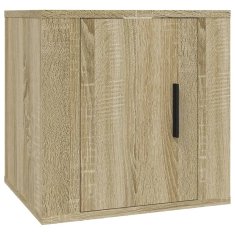 Vidaxl Zidni TV ormarići, 2 kom, Sonoma hrast, 40x34,5x40 cm
