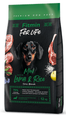 Fitmin Fitmin For Life Beef & Rice briketi za pse, 12 kg