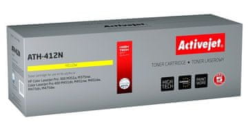 ActiveJet Activejet ATH-412N toner, zamjenski HP 305A CE412A, Supreme, 2600 str., žuta