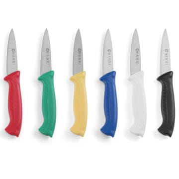 Hendi HACCP noževi za guljenje 6 komada 90 mm - 842010