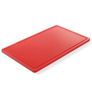 Hendi HACCP daska za rezanje mesa GN 1/2 crvena - 826119