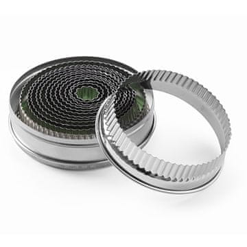 Hendi 674413 okrugli kalup za kolačiće s naborima, promjera 18 - 108 mm