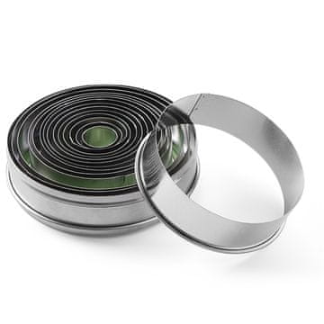 Hendi Glatki okrugli kalup za kolačiće, promjera 19 - 112 mm, 673416