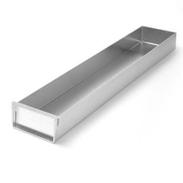 Hendi Pravokutni aluminijski pladanj za slastice, zatvoreni, 580x100x(V)50mm 689851