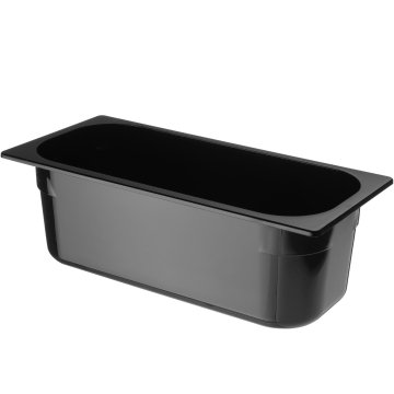 Hendi Posuda za sladoled od polikarbonata 360x165x120mm - crna 5L - HENDI 807033