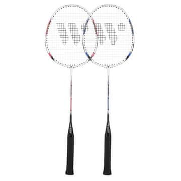 WISH STEELTEC 9K SET BADMINTON REKETA