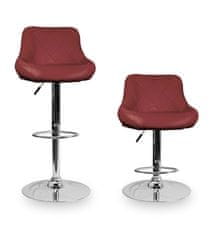 Aga Bar stolica Tamnocrvena